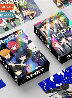 Laser Flash Cards Blue Prison Double ded 30 Small Cards LOMO