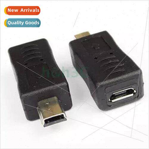 Orange Mirco female to mini5P male adapter USB Mini male to