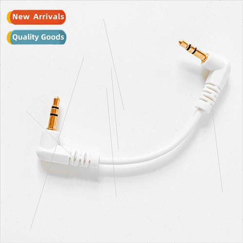 10CM 3.5mm male to male audio cable car audio cable elbow th