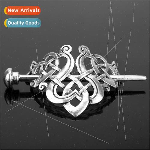 Celtic Metal Knot Crown Hair Clip Hairpin Plate Hairpin Crea