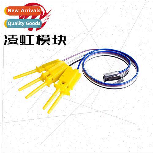 DuPont Wire to Test Hooks Logic Analyzer Test Hooks Set of 1