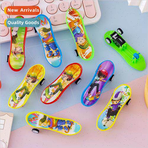 Cute mini finger pullback scooter toys 适用 children sliding