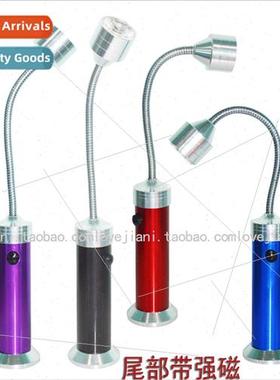 Bendable strong light with magnet flashlight LED hose work l