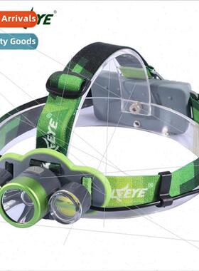 triple head L2 LED headlamp COB headset USB rechargeable out