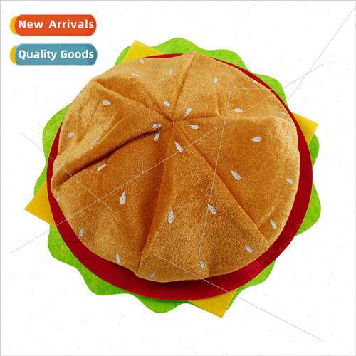 Funny burger hat cute cartoon photo props creative food dres