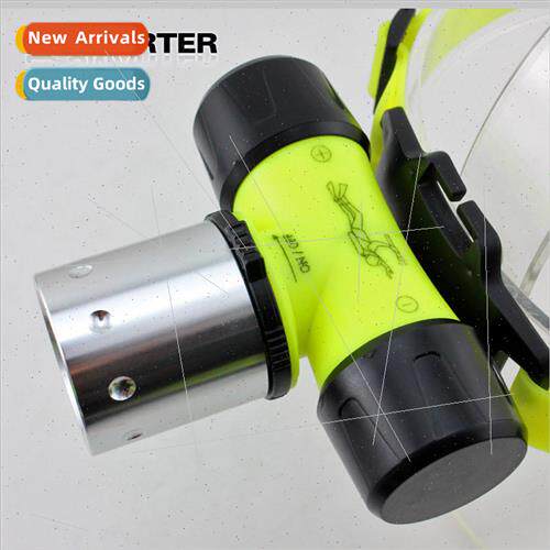 Diving headlamp strong T6 upgrade U2 flashlight magnetic swi