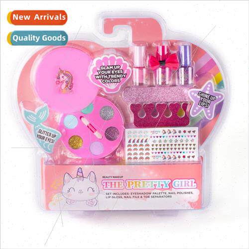 Childrens makeup cosmetics nail comb dress up play house gir