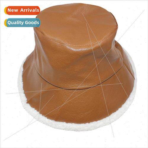 Hat womens fall and winter Korea warm plush edge basin cap h