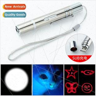 stainless charge steel mini flashlig USB rechargeable direct