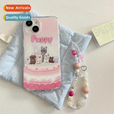 Cartoon cute cake dog iPhone14 niche female 13ProMax phone c