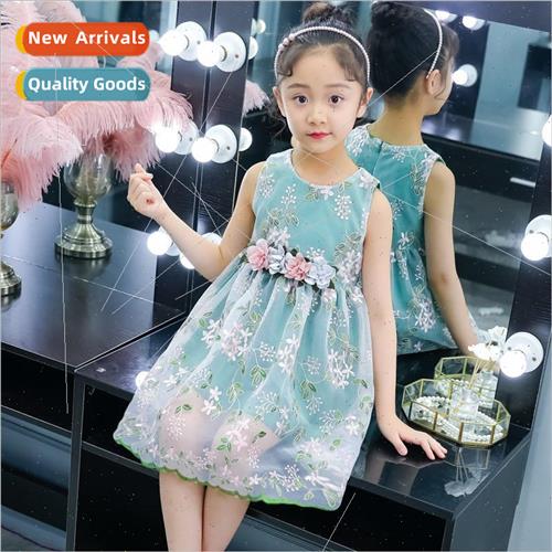 Childrens clothing new girls summer childrens clothing princ