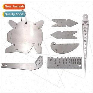 Set of 7 Welding Measuring Weld Inspection Gauge Welding Sea