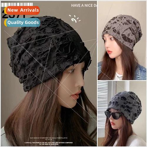 Creative personality three-color stacked cap thin 适用eign-