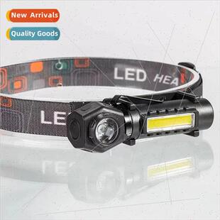 Outdoor headlamp long life strong led night fishing recharge