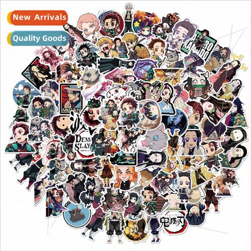 100 Anime Ghost Destroyed Blade Doodle Stickers ggage Laptop