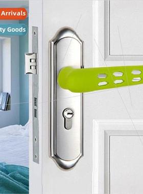licone doorknob gloves baby room door pulls anti-bump cover