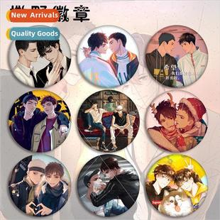 anime cos yay figure pendant badge brooch homo