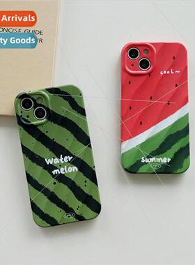 Summer water ripple ice cold watermelon 适用 Apple 13/14 pho