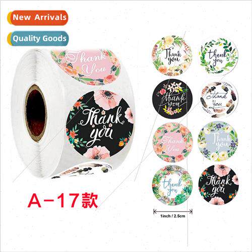 New rolls of floral handmade crafts decorative thank you clo