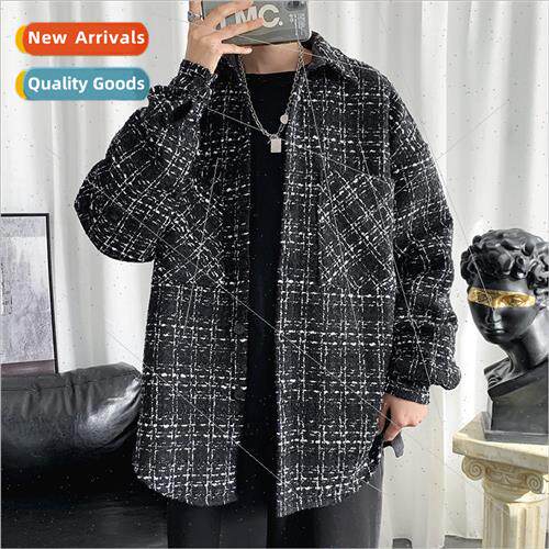 New mens spring and fall jacket personality retro Hong Kong