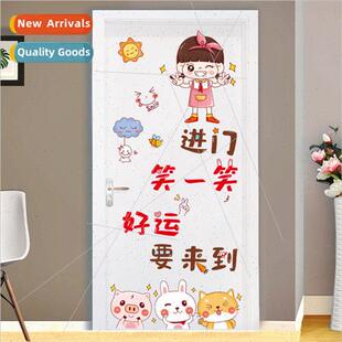 6008 cartoon childrens room layout bedroom decoration self-a