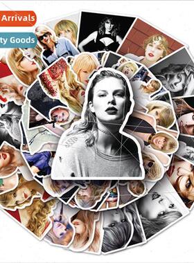 50 pcs singer Taylor sexy graffiti stickers luggage laptop s