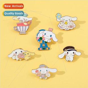 Japanese soft cute Sanrio yugui badge creative metal
