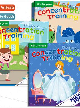 5 childrens sticker book dress up princesses small animals k