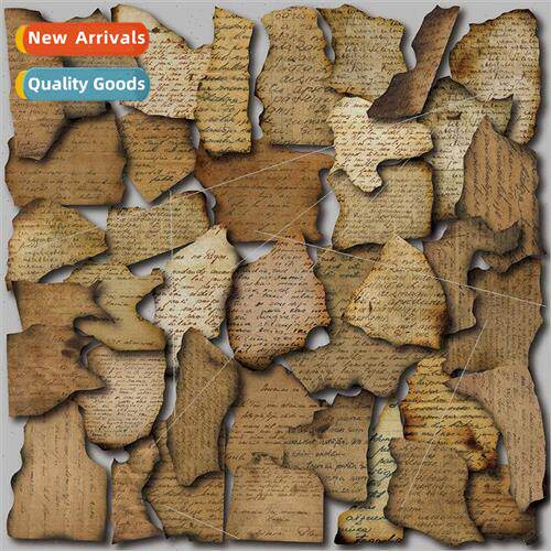40 Stamps Effect 2 Handbook Stickers Vintage Text Style Hand