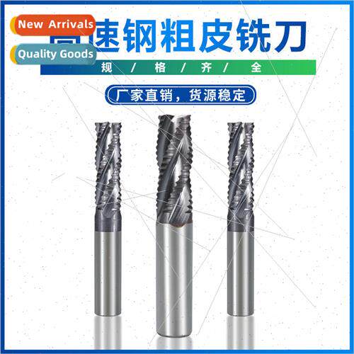 New Super A Coating High Speed Steel Rough Skin Milling Cutt
