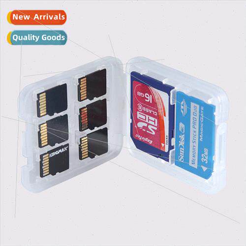 Multifunctional Storage Card Case 1MS6TF1SD Small White Case