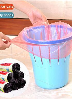 Garbage bags thickened black household package male disposab