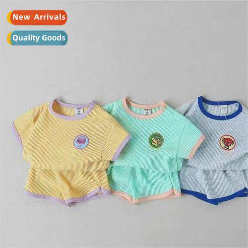 23 summer men and women baby thin short-sleeved T-shirt elas