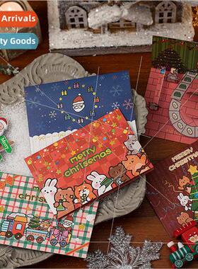 3D Greeting Cards gle Bells Christmas Eve Romantic s Collage