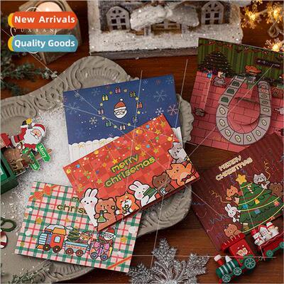 3D Greeting Cards gle Bells Christmas Eve Romantic s Collage