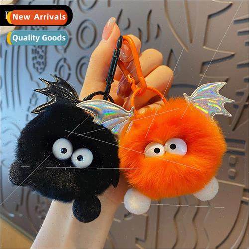 Creative diy cinderblock plush keychain otter rabbit hair im