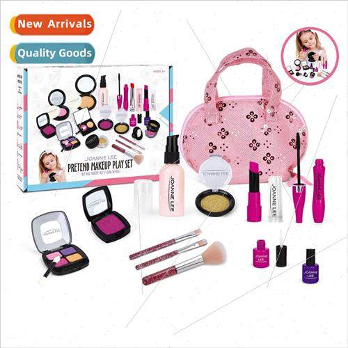 Childrens girls jewelry cosmetics makeup toys set simulation