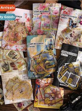 Beautiful day hot stamping and paper stickers stamps messeng