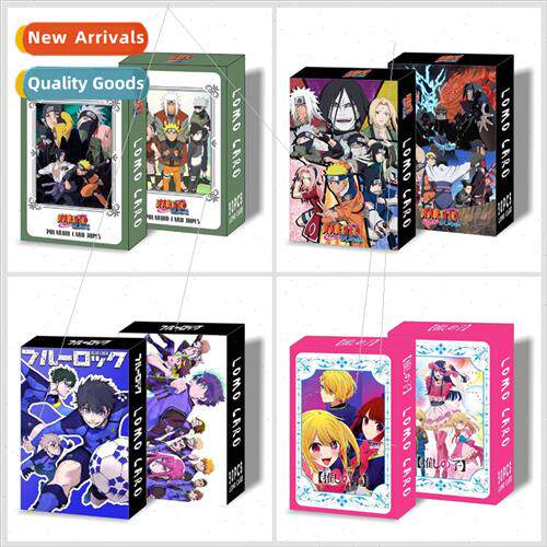 Anime  Naruto 30 small card Greeting card boxed photo card L