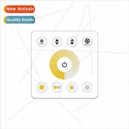 86 Panel Color Temperature Controller Plastic 86*86 Panel 5-