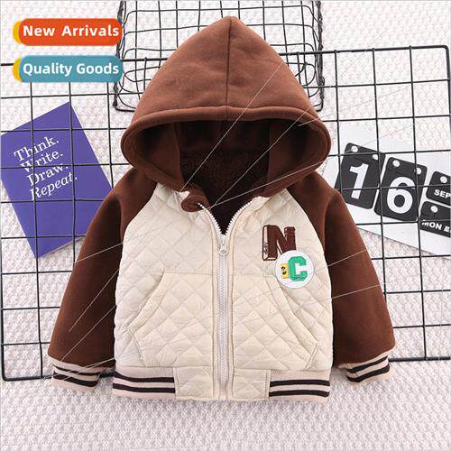 Childrens boys padded jacket children 2023 new winter jacket