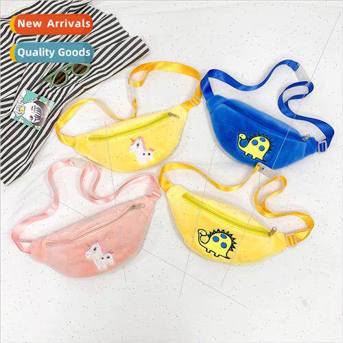 New 2022 tide cool plush winter cute dinosaur fanny pack chi