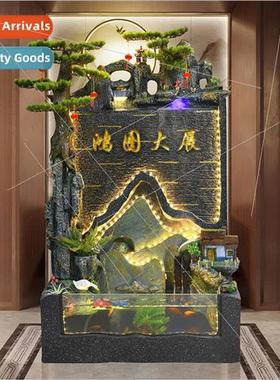 New floor running water aquascape fish tank rockery circulat