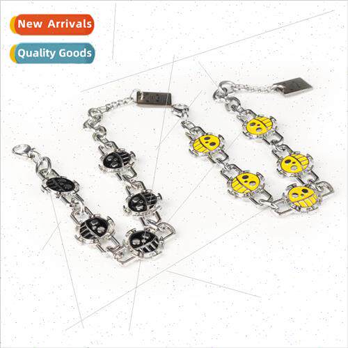New anime bracelet King of Thieves bracelet death skull logo