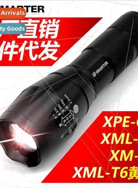 Bright Flashlight Mini Bright Zoom Tactical Flashlight LED F