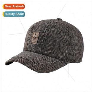cap gran winter dad aged middle tongue duck elderly mens Hat