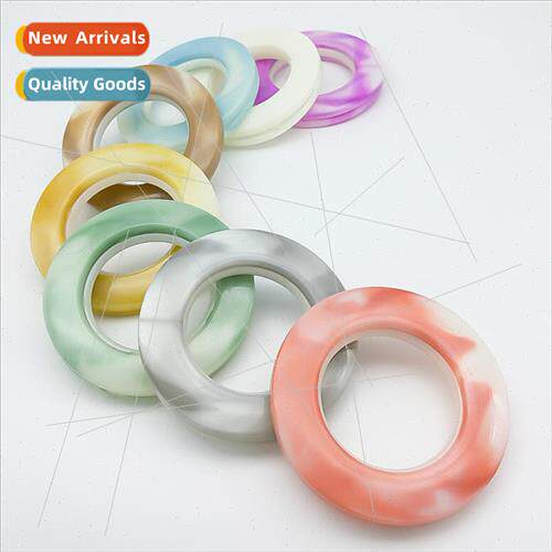 Imitation Jade Roman Rings lencing Curtain Rings Art Rings C