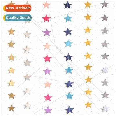 Creative 4 meters five-pointed star party bunting star bunti