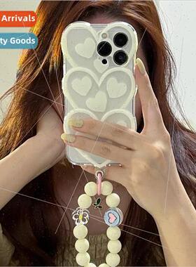 适用 iphone13pro max cream white love apple 12 phone case 11