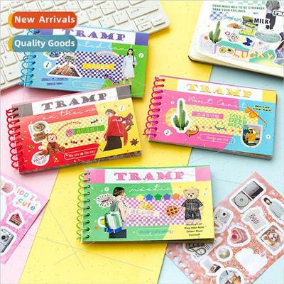 With the wind and you related to Korean coil sticker book cr